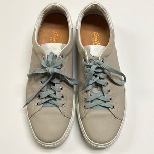 Good Man Sneaker Men’s Ecru Color Leather Size 11